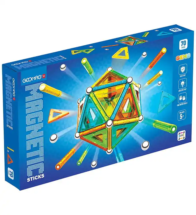 Voordeelprijs Geomag Magneetset - Sticks - 70 Onderdelen