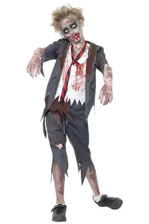 Smiffys Verkleedkleren - Zombie Schooljongen Koop Vandaag
