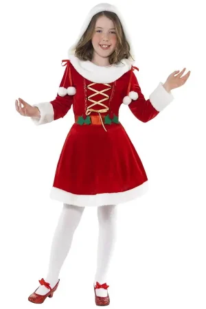 Smiffys Verkleedkleren - Kleine Juffrouw Santa Alleen Vandaag