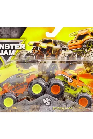 Bestseller Monster Jam Truck - 1:64 - 2-pack - Max-D XX/El Toro-locomotief