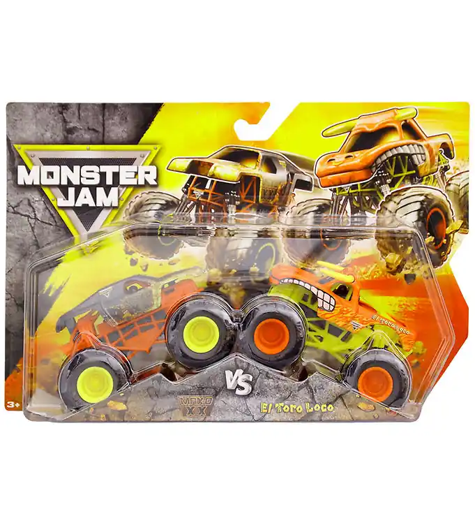 Bestseller Monster Jam Truck - 1:64 - 2-pack - Max-D XX/El Toro-locomotief