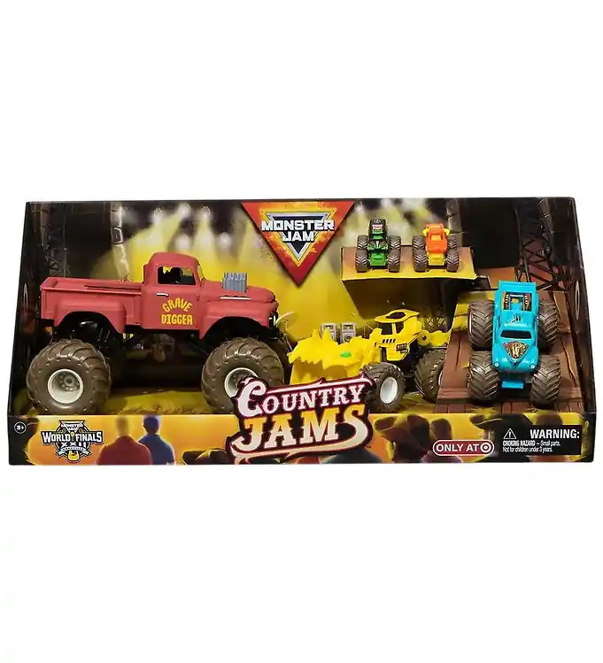 Direct Verzonden Monster Jam Auto's - 5 st. - Country Jams