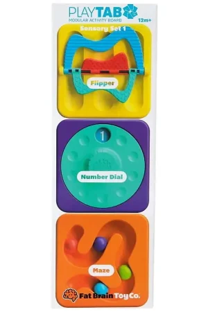 Fat Brain Activiteitenspeelgoed - Play Tab - Sensorische set 1 Uitverkoop