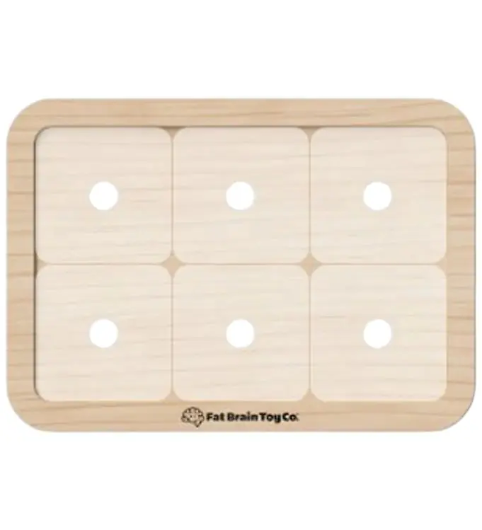 Fat Brain Activiteitenspeelgoed - 28 cm - Play Lipje - Basisplaa Favoriet
