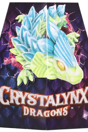 CrystaLynx Draak - 22 cm - Assortiment. Must-Have