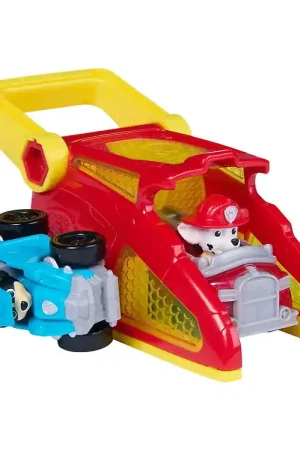 Finale Uitverkoop Paw Patrol Speelgoed - 15 cm - Pup Squad Launchers - Marshall