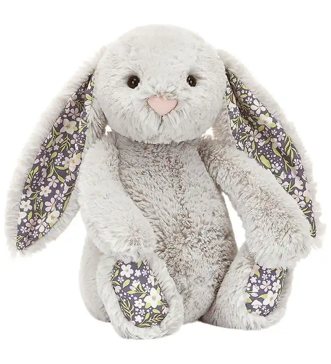 Jellycat Knuffel - 31x12 cm - Blossom Silver Bunny 'Bloom' Origi Populair