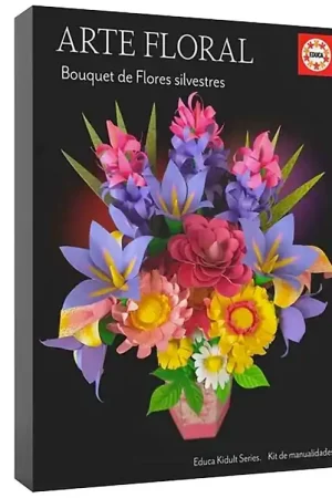 Aanbieding Educa Creatieve Speelset - Floral Art - Boeket van Wild Bloemen