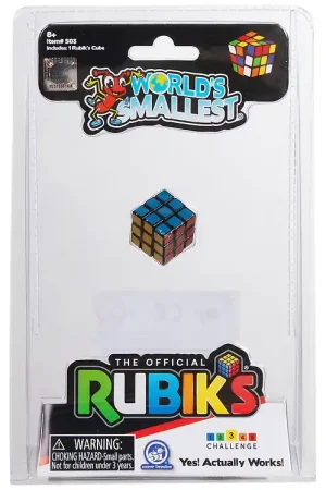 Aanbieding 's Werelds kleinste Speelgoed - Rubiks kubus