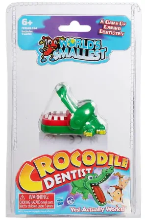 's Werelds kleinste Speelgoed - Crocodile tandarts Shop Nu