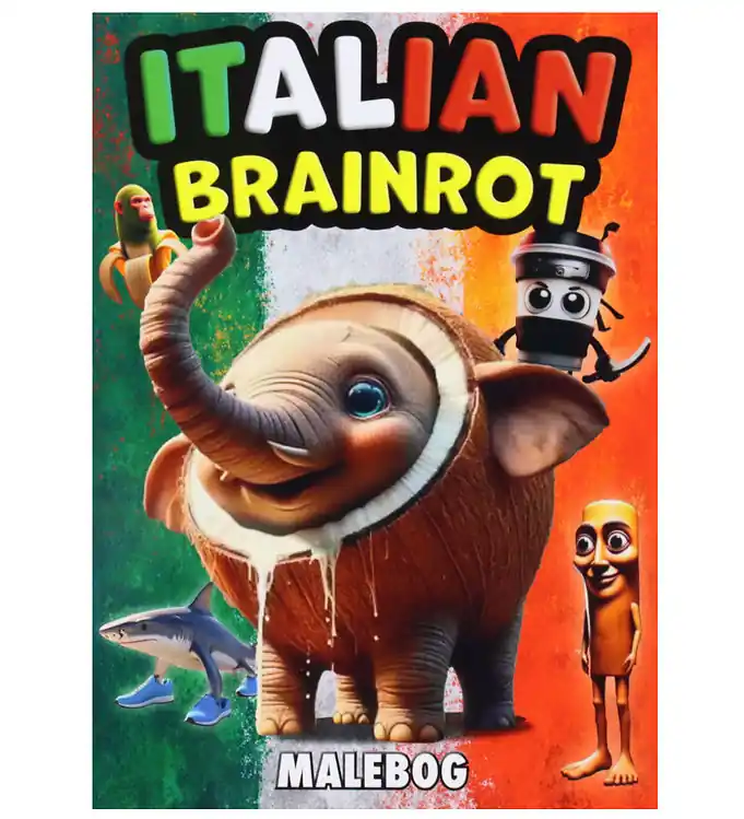 Nieuw Forlaget Tukan Kleurboek - Italiaanse Brainrot