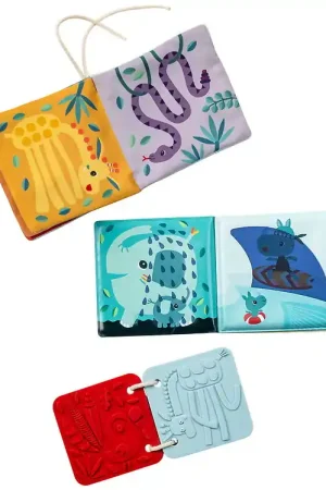 Favoriet Lilliputiens Sensorische boeken - 3-pack - Jack