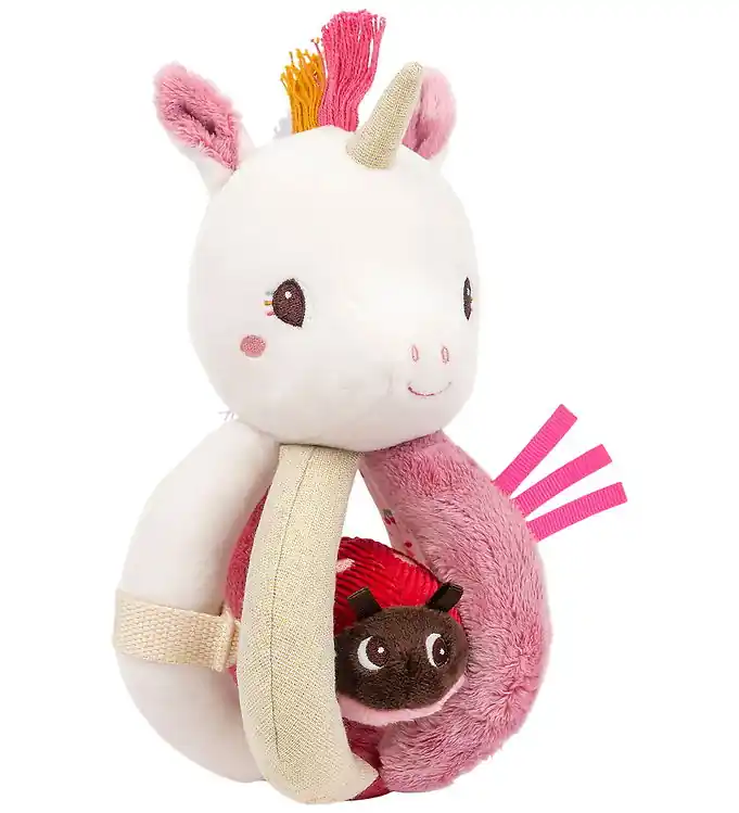 Lilliputiens Rammelaar met handvat - Lena de Eenhoorn Exclusieve Aanbieding