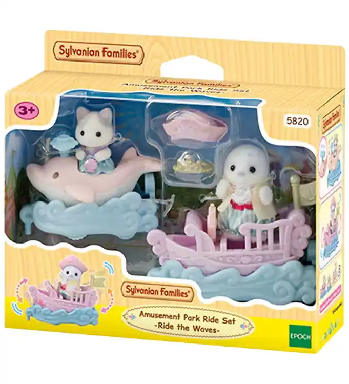 Sylvanian Families - Pretpark Ride Set - Ride De Waves - Nieuw