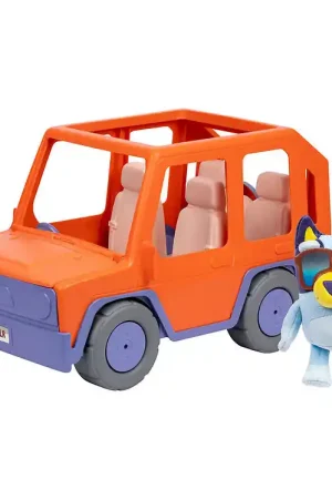 Bluey Auto m. Knuffel Snelle Levering
