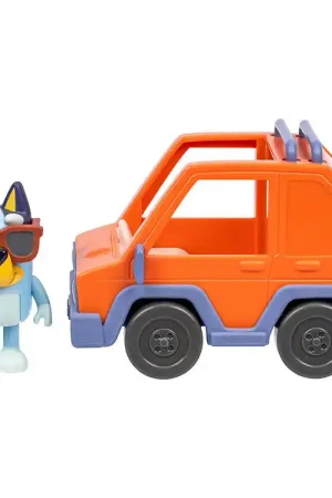 Aanbieding Bluey Auto m. Figuur - Bluey