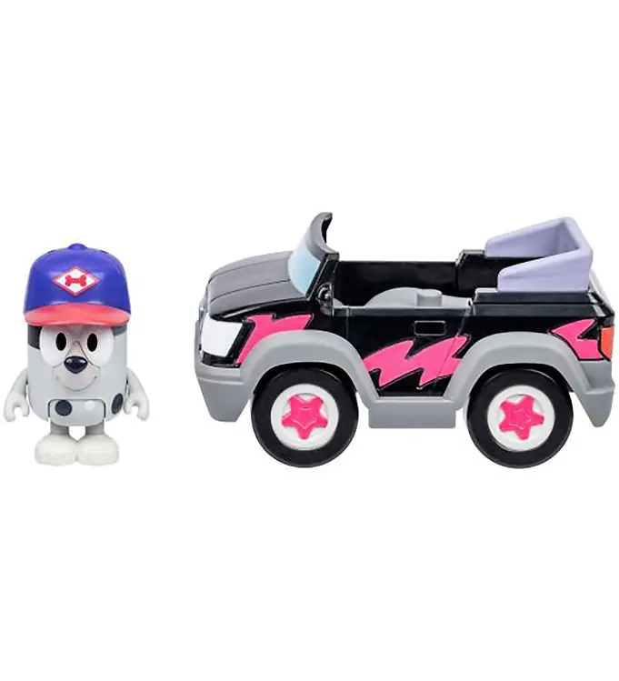 Bluey Auto m. Figuur - Muffin Flitsaanbieding