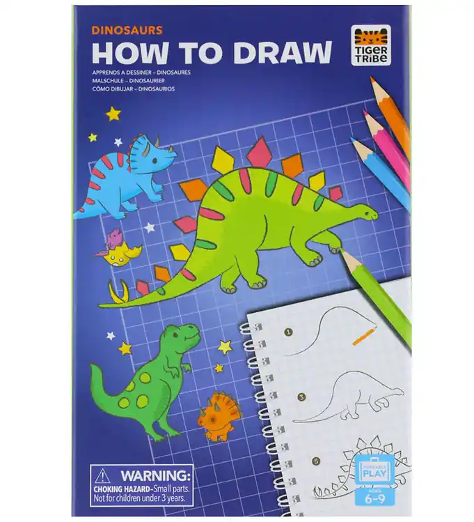 Tiger Tribe Tekenset - Leer tekenen - Dinosaurs Shop Nu