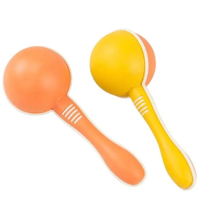 Tiger Tribe Maraca - Bioplastics - Geel/Oranje Speciale Aanbieding