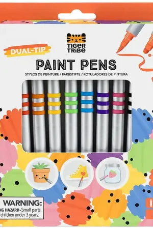 Direct Beschikbaar Tiger Tribe Markers - Dubbele punt - Verfpennen