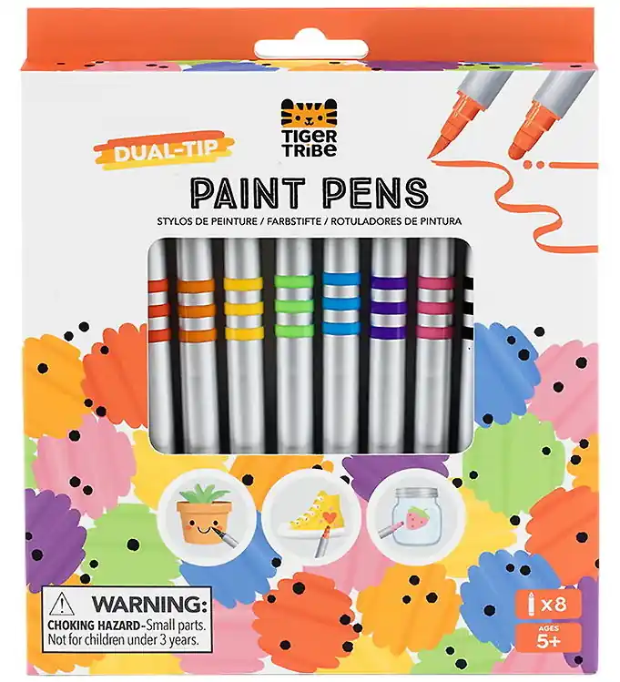 Direct Beschikbaar Tiger Tribe Markers - Dubbele punt - Verfpennen