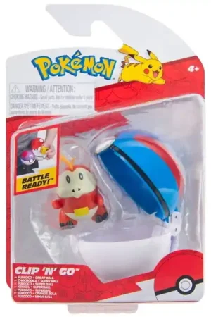 Koop Online Pokémon Figuur - Clip 'N' GO - Fuecoco m. Grote Bal