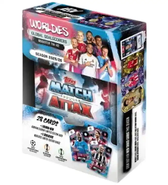 Voetbalkaarten - UCL/UEL/UECL 2025/26 - Booster Tin - Assorti. Rechtstreeks Van De Fabrikant