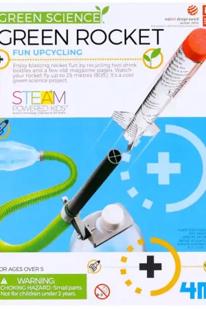 4M Raket - Green Science - Green Raket Beperkt Aanbod