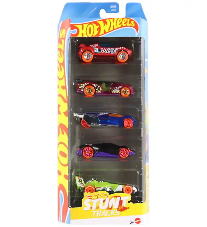 Beperkte Voorraad Hot Wheels Auto's - 5-pack - Stuntbanen