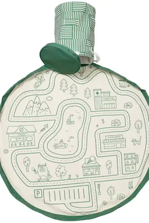 Play&Go Speelmat/Mand - 2-in-1 - Roadmap Voordeelprijs