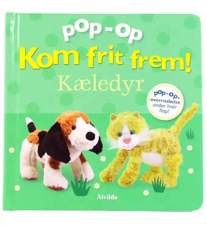 Alvilda Boek - Pop-op - Kom Vrij - Huisdieren - NL Exclusieve Aanbieding