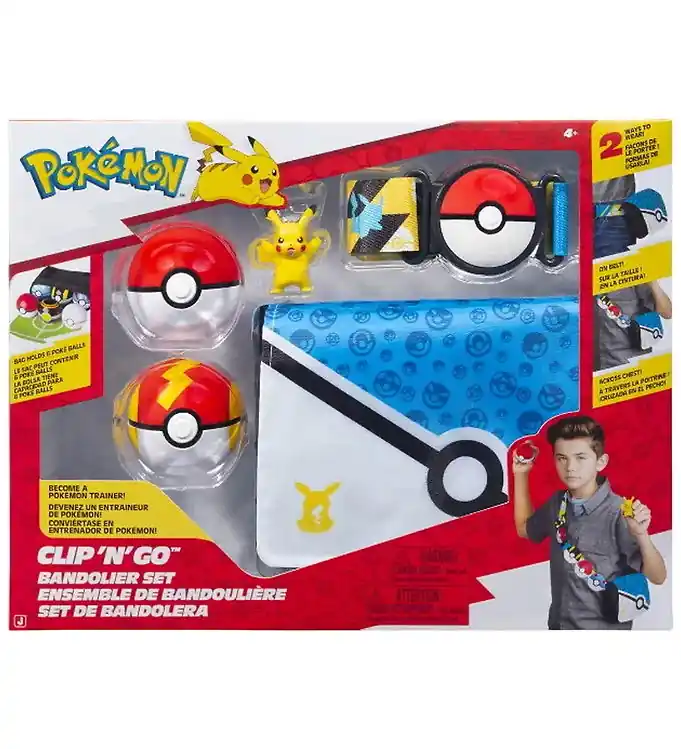 Koop Vandaag Pokémon Speelset - Pikachu - Clip 'N' Go