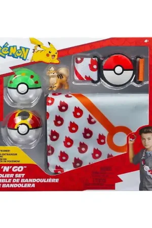 Pokémon Speelset - Growlithe - Clip 'N' Go Veilige Betaling