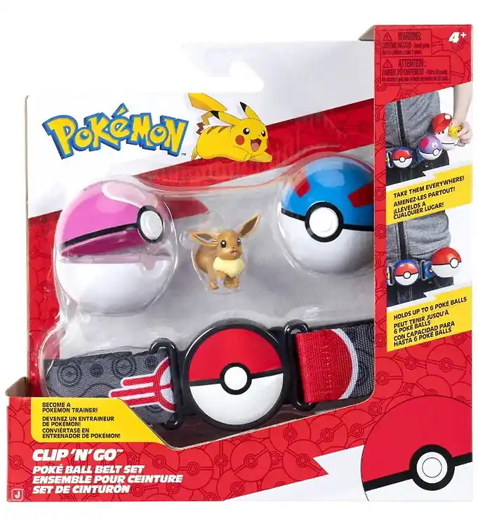 Flitsaanbieding Pokémon Riemset - Eevee - Clip 'N' Go