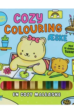 Uitverkoop Forlaget Tukan Kleurboek - Cozy Kleuren - Sunny Vibes - DA