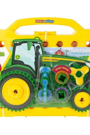 Flitsaanbieding John Deere Speelgoed - 27 Onderdelen - Bouw A Buddy