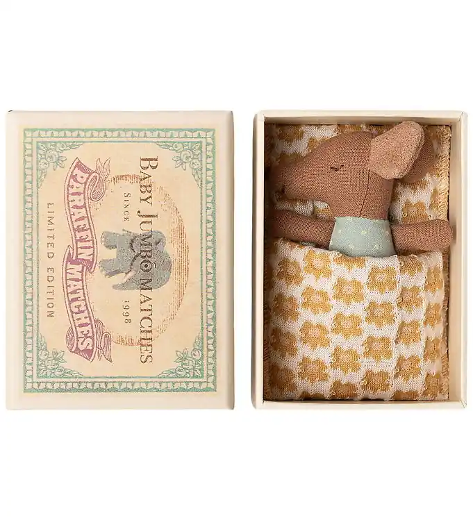 Maileg Muis - Babymuis in luciferdoosje - Blauw Hete Deal