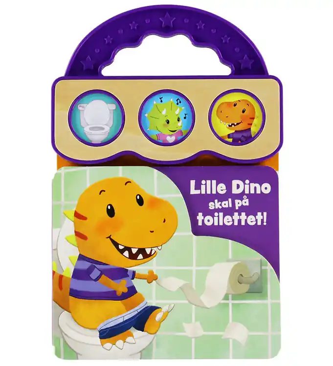 Beste Prijs Forlaget Tukan Boek m. Audio - Klein Dino Naar het toilet gaan -