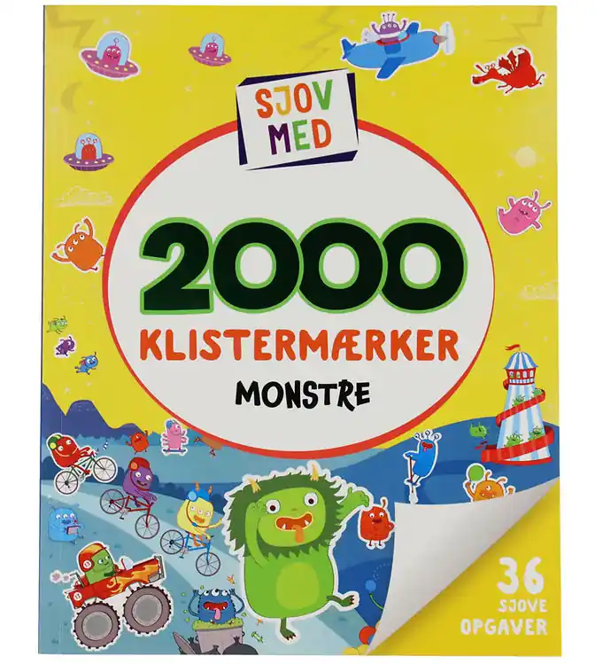 Betrouwbaar Forlaget Tukan Activiteitenboek - Monsters - NL