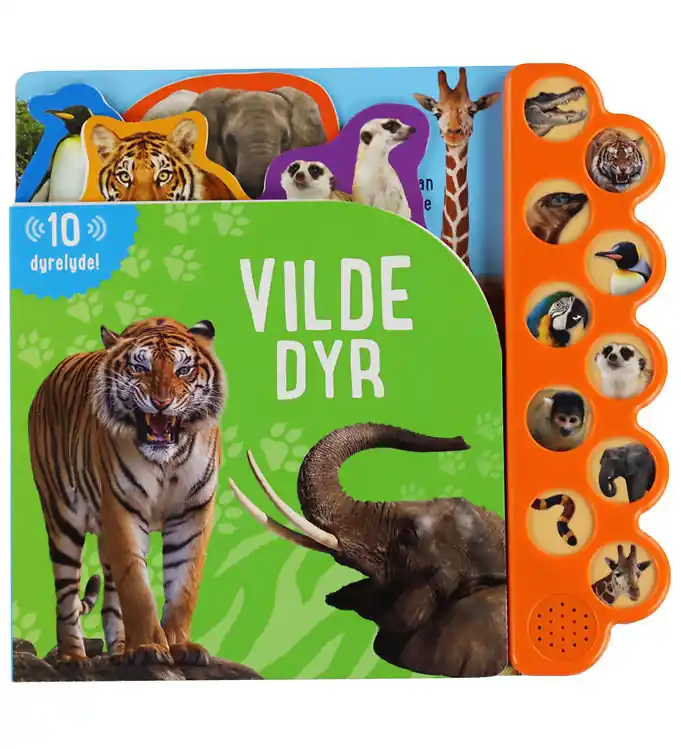 Speciale Aanbieding Forlaget Tukan Boek m. Audio - Wilde dieren - NL