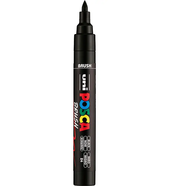 Premium Posca Marker - PC-5BR - Zwart