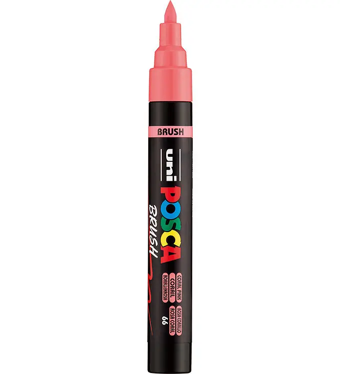 Favoriet Posca Marker - PC-5BR - Coral Pink