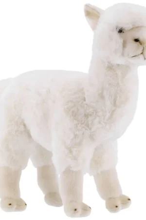 Superprijs Bon Ton Toys Knuffel - 31 cm - WWF ECO Alpaca - Wit