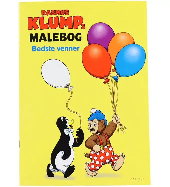 Forlaget Carlsen Kleurboek - De beste vrienden van Rasmus Klump Superprijs