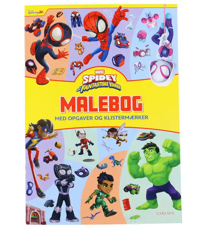 Uitverkoop Forlaget Carlsen Werkboek - Spidey En zijn fantastische vrienden