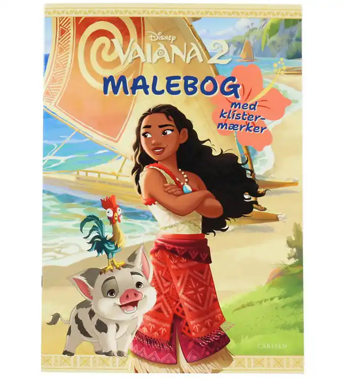 Forlaget Carlsen Kleurboek - Vaiana 2 Bestel Nu