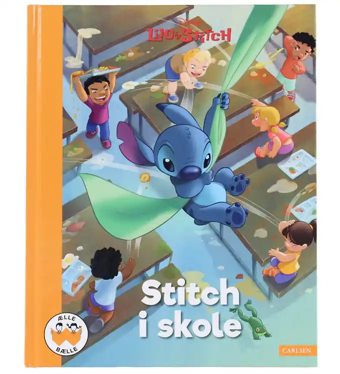 Laatste Versie Forlaget Carlsen Boek - Stitch Op school - Lilo & Stitch