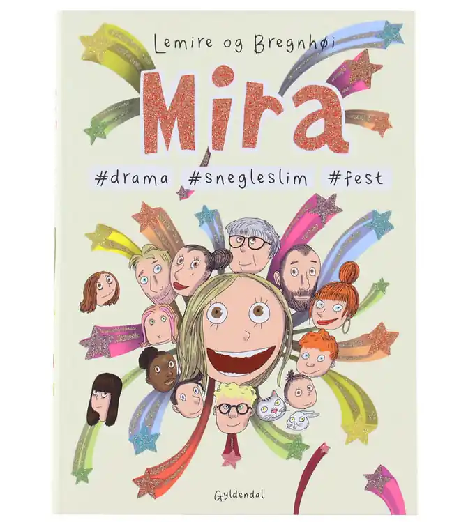Forlaget Gyldendal Boek - Mira 10 - #drama #slakkenslijm #Feest Alleen Vandaag