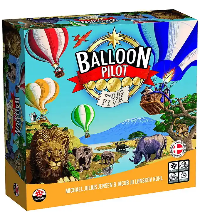 Danspil Spel - Ballonpiloot - De BIG Vijf Rechtstreeks Van De Fabrikant
