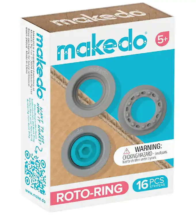 MakeDo Gereedschap voor karton - Roto-Ring - 16 Onderdelen Betaalbaar